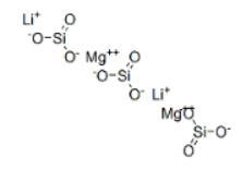 Silicic acid, lithium magnesium salt Structure