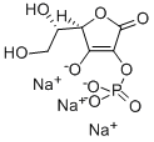 Sodium L-ascorbyl-2-phosphate Structure