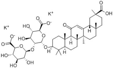 Dipotassium glycyrrhizinate Structure Dipotassium glycyrrhizinate Structure