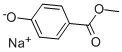 Sodium methylparaben Structure